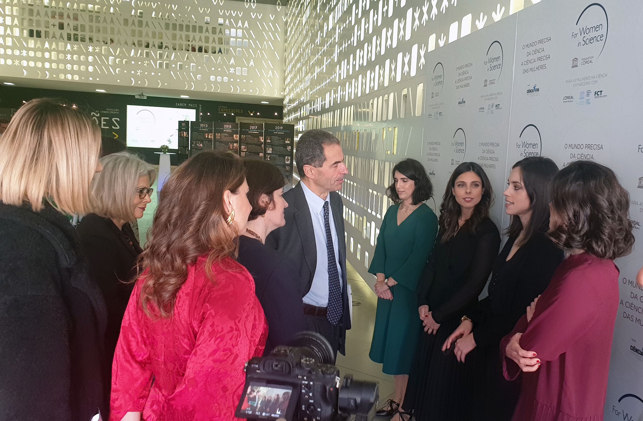 As premiadas à conversa com o ministro Manuel Heitor